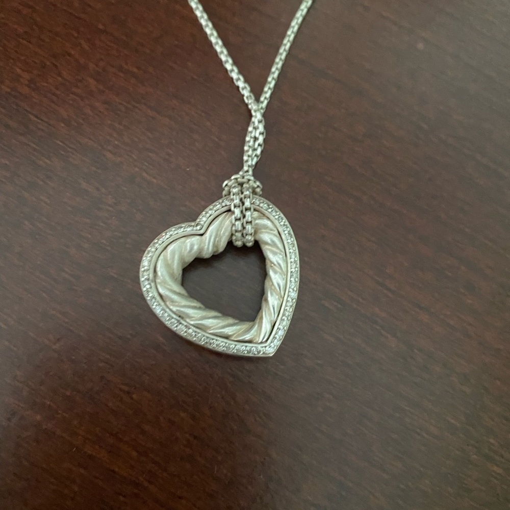 David Yurman diamond necklace